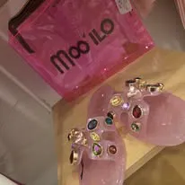 MOO'ILO Flip-Flop mit handgesetzten Strasssteinen